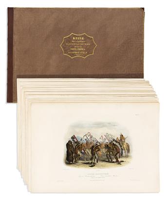 (NORTH AMERICAN ETHNOGRAPHY AND WESTERN TRAVEL.) Karl Bodmer; and Prince Maximilian zu Wied-Neuwied.